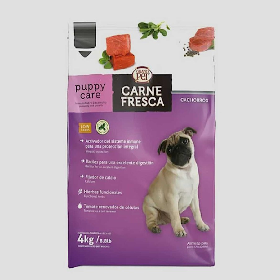 Perro Carne Fresca Alimento Seco | Alimento Para Cachorro Carne Fresca Puppy Care