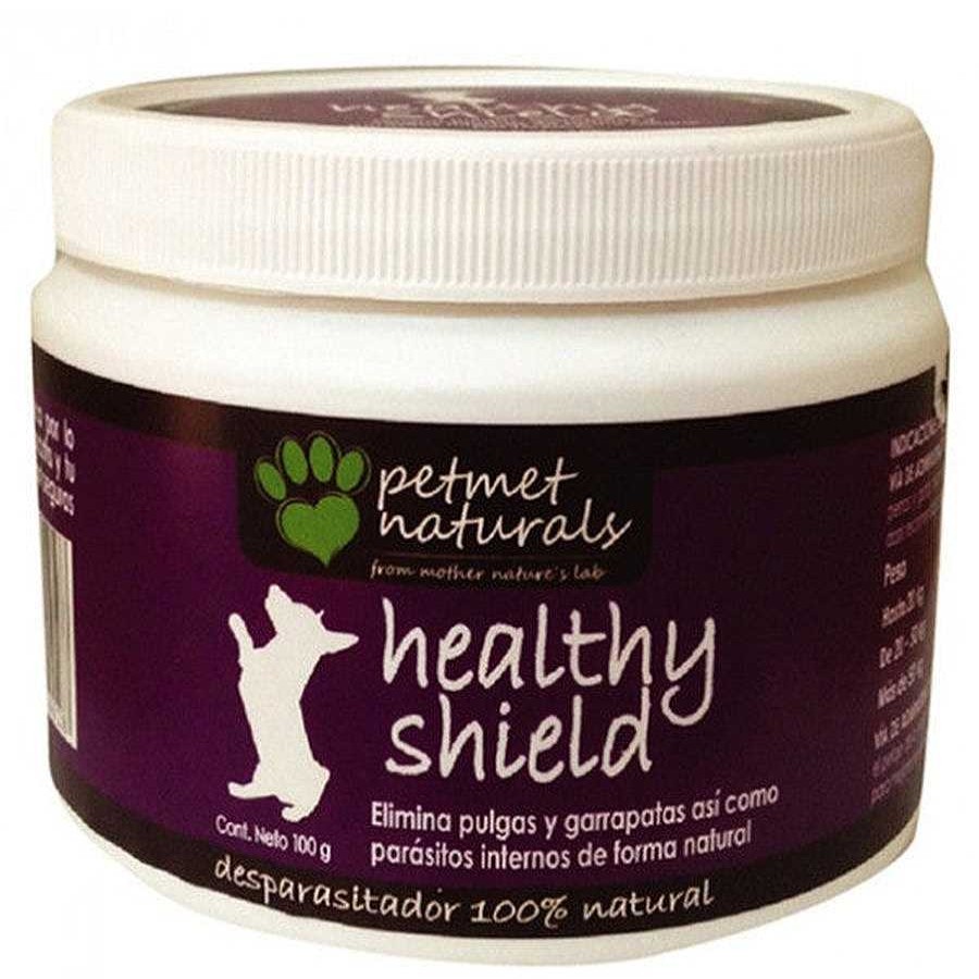 Perro Petmet Naturals Vitaminas | Healthy Shield Desparasitante Org Nico Para Mascotas Petmet Naturals