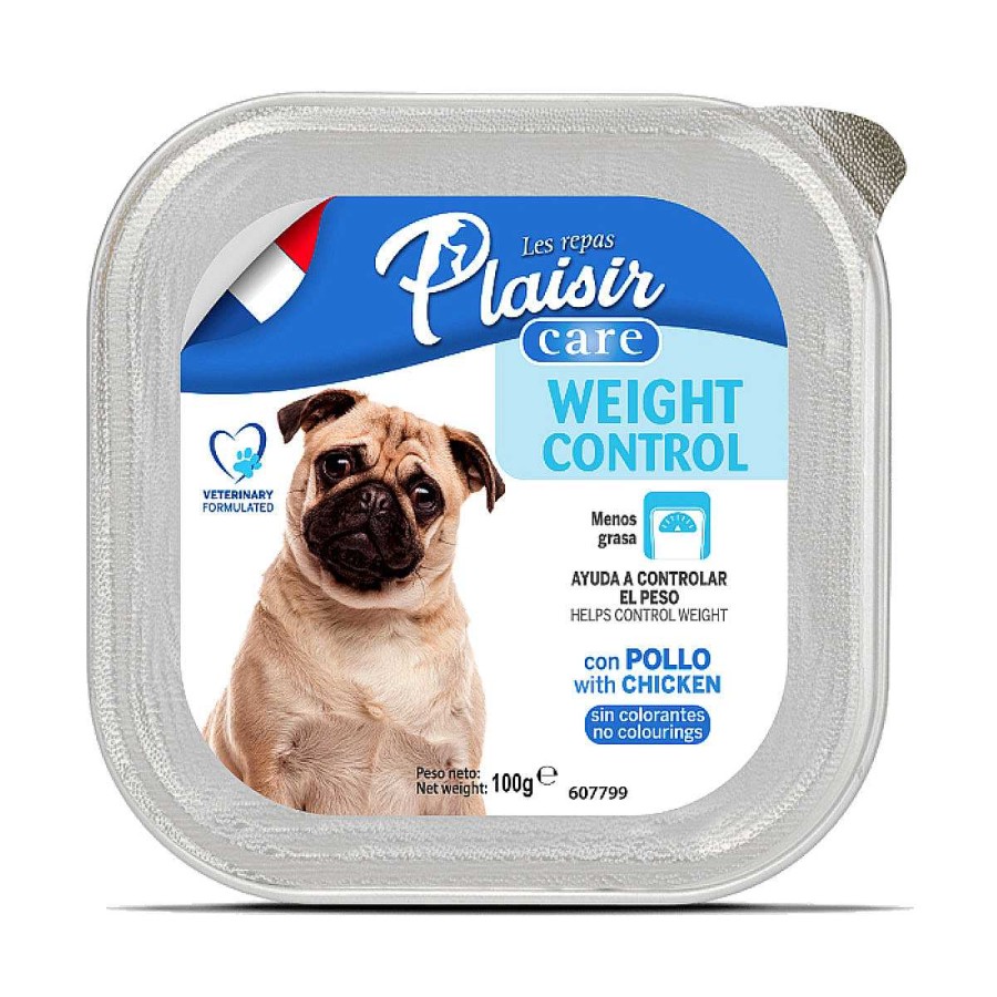 Perro Les Repas Plaisir Alimento H Medo | Caja. Dealimento H Medo Para Perro Adulto Les Repas Plaisir Weight Control Pat Pollo 12 Piezas De 100G