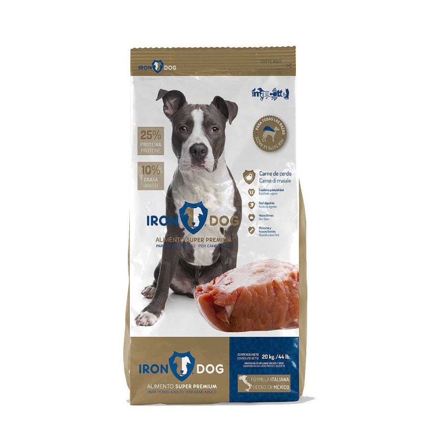 Perro Iron Dog Alimento Seco | Alimento Para Perro Adulto Todas Las Razas Super Premium Iron Dog