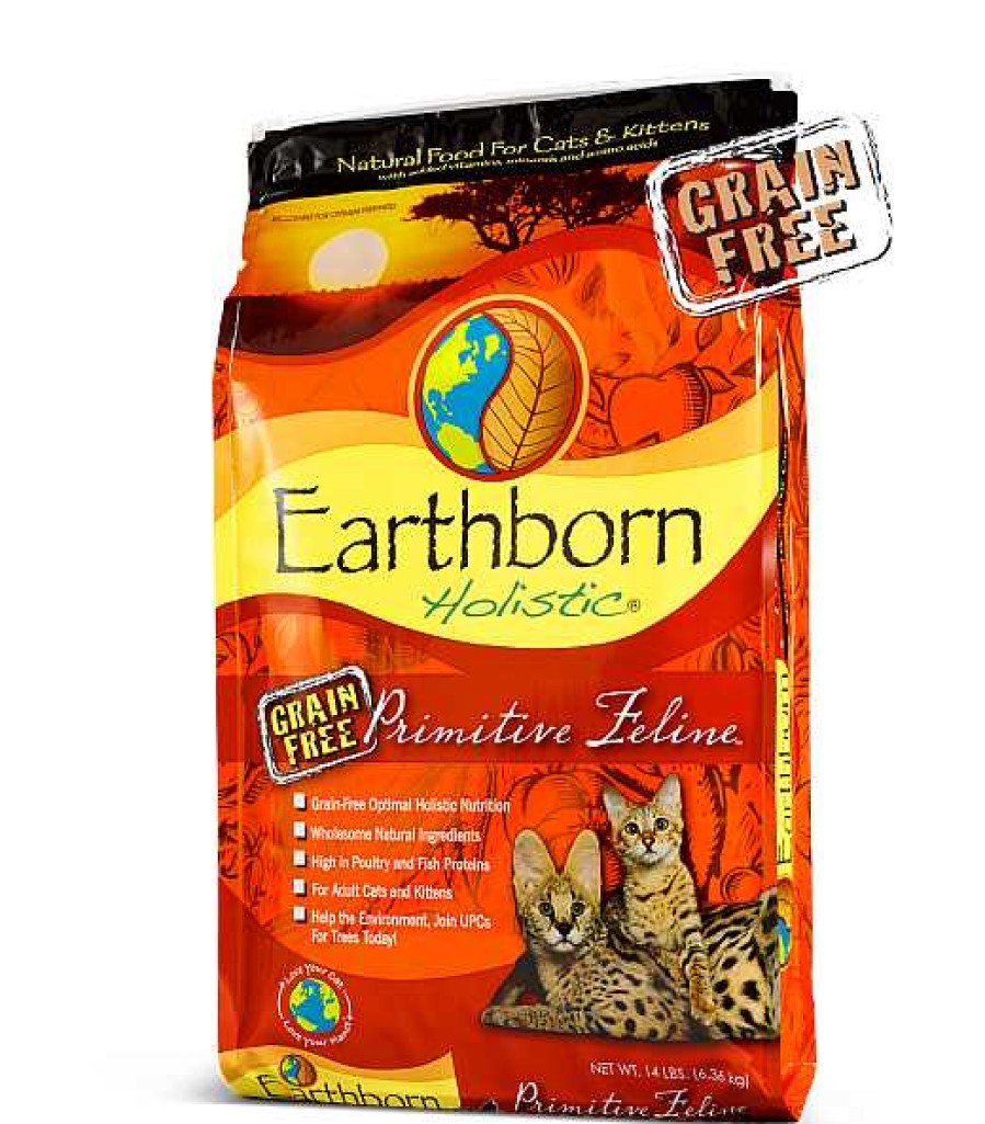 Gato Earthborn Holistic Alimento Seco | Primitive Feline Earthborn Holistic