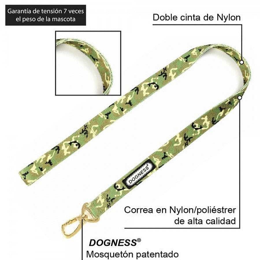 Perro Dogness Collares Y Correas | Correa Camuflaje Dogness