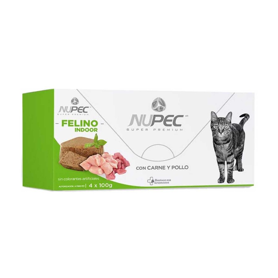 Gato Nupec Alimento H Medo | Caja De Alimento H Medo Gato Indoor