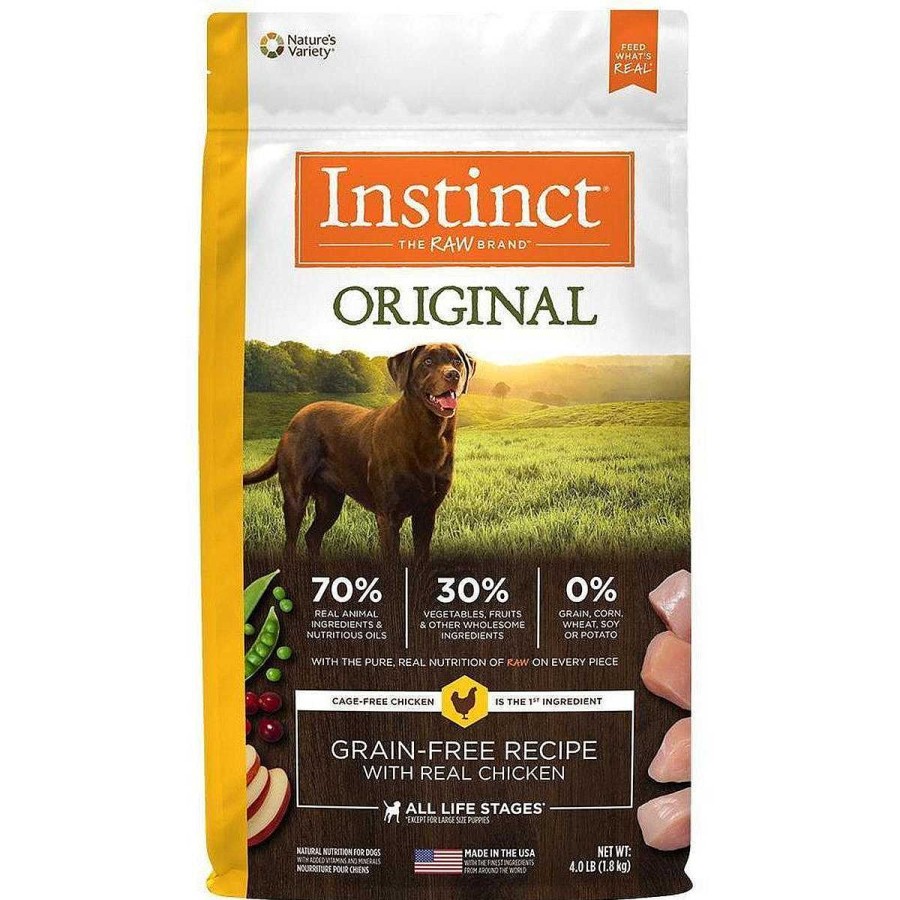 Perro Instinct Alimento Seco | Alimento Para Perro Nature'S Variety Instinct Pollo