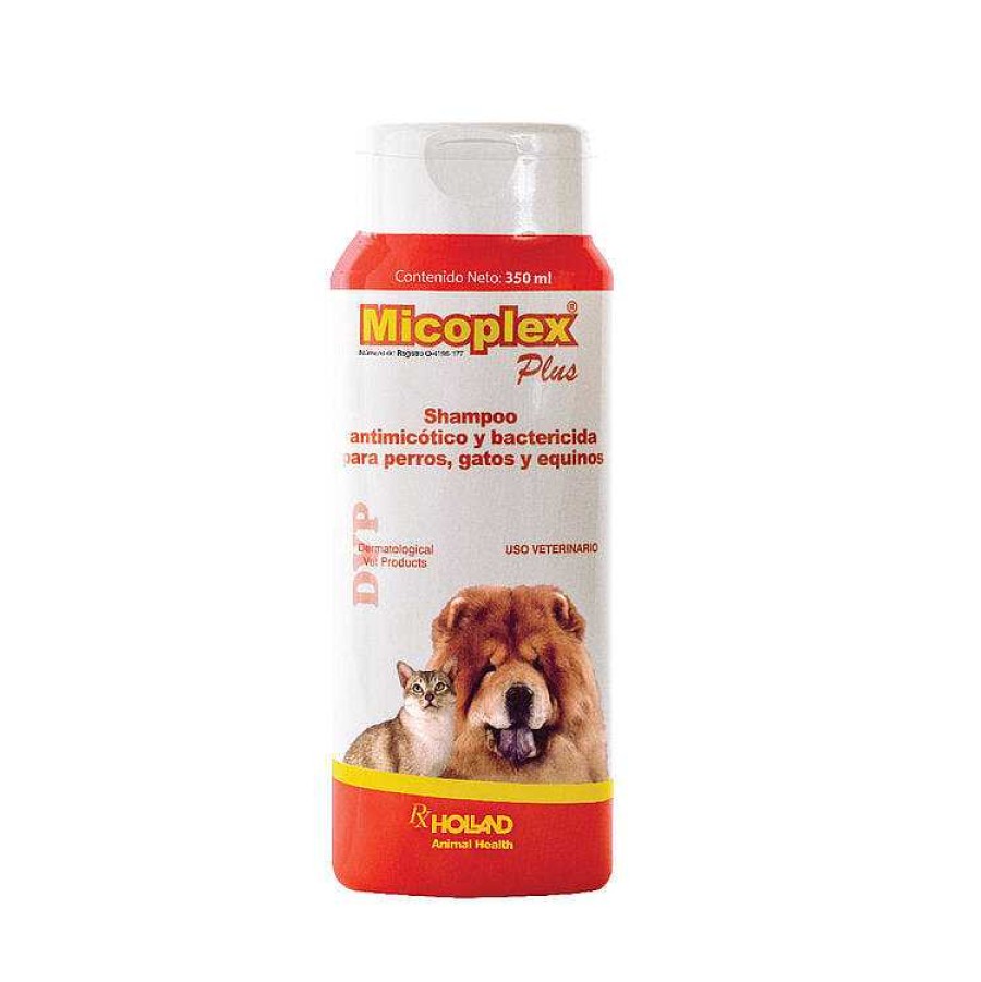 Gato Holland Est Tica | Shampoo Micoplex Plus Antimic Tico Y Bactericida Holland 350 Ml