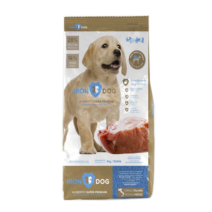 Perro Iron Dog Alimento Seco | Alimento Para Cachorro Todas Las Razas Super Premium Iron Dog