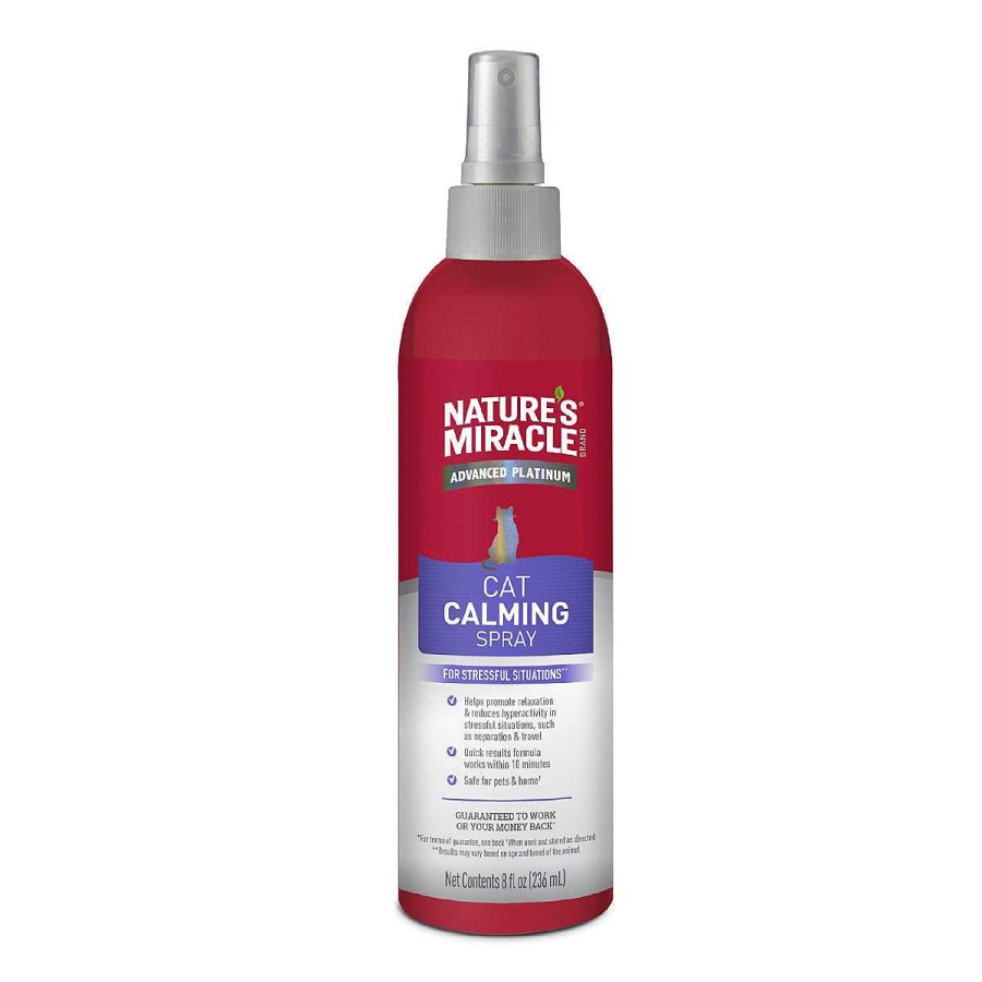 Gato Natures Miracle Cuidados | Spray Calmante Para Gato No Stress Natures Miracle