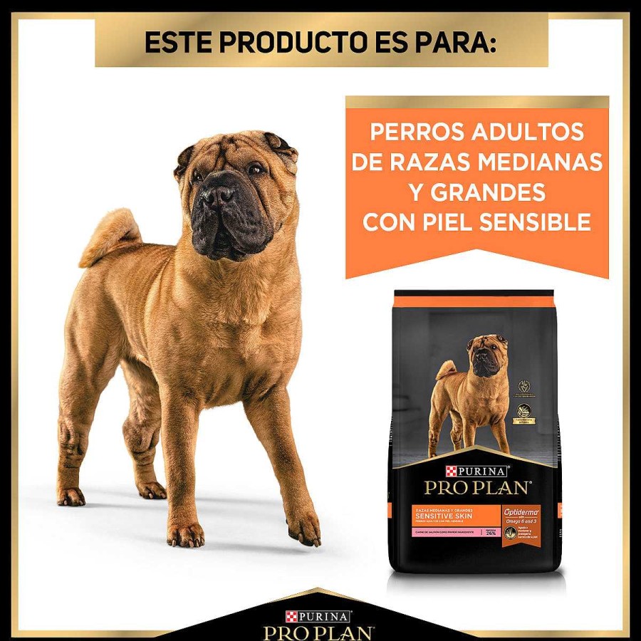 Perro Pro Plan Alimento Seco | Alimento Para Cachorro Sensitive Skin (Optiderma) Purina Pro Plan