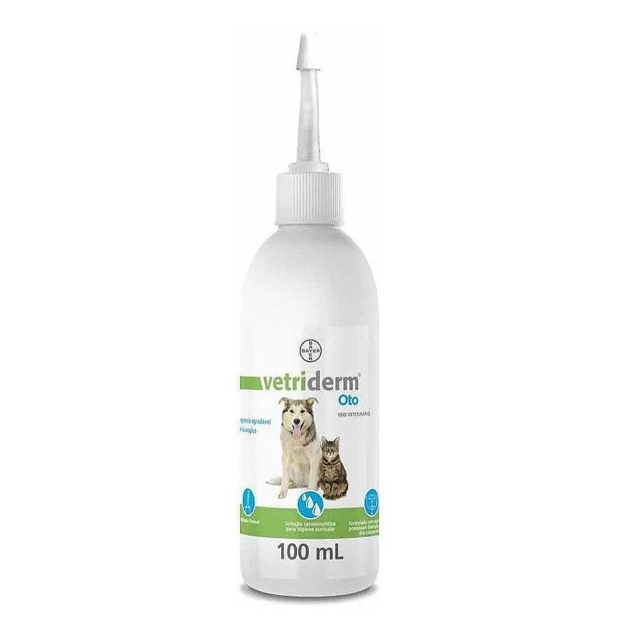 Perro Bayer Cuidados | Limpiador Auricular Vetriderm Oto Bayer