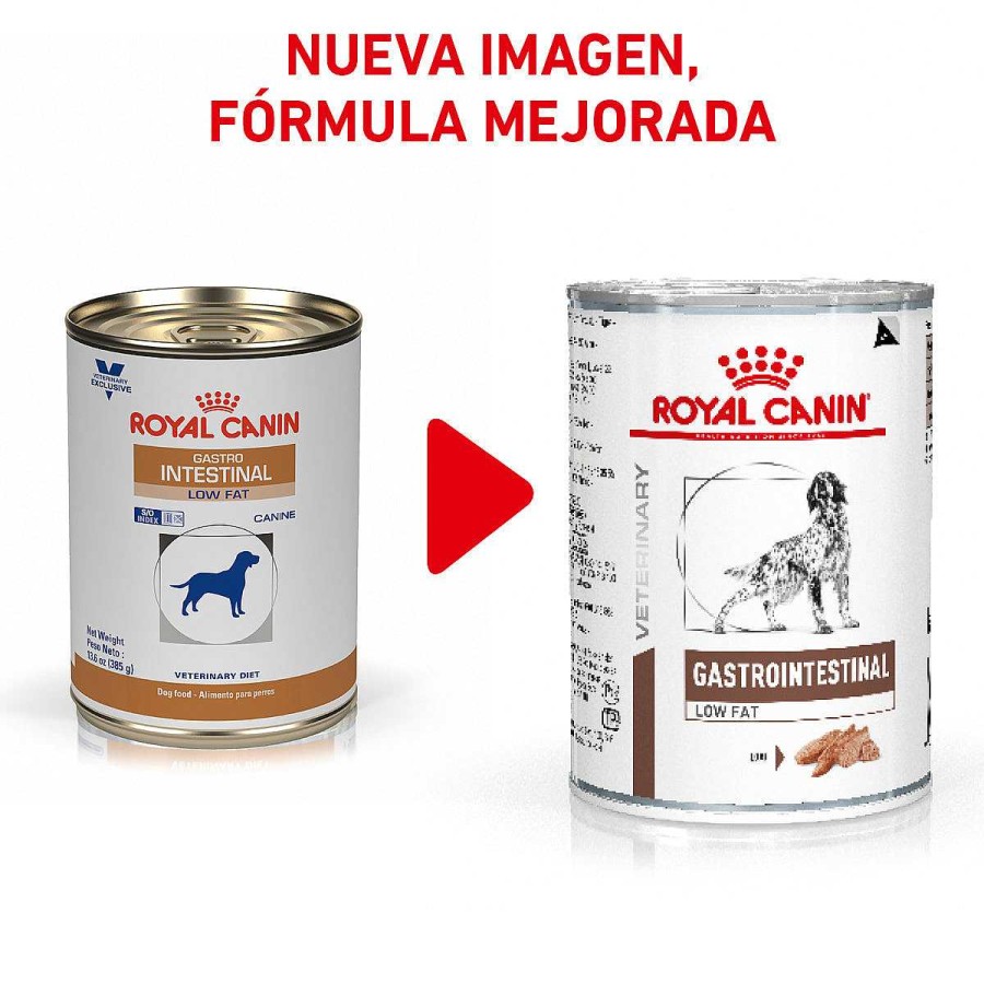 Perro Royal Canin VET Alimento H Medo | Alimento En Lata Gastrointestinal Bajo En Grasa Royal Canin Vet Gastro Intestinal Low Fat