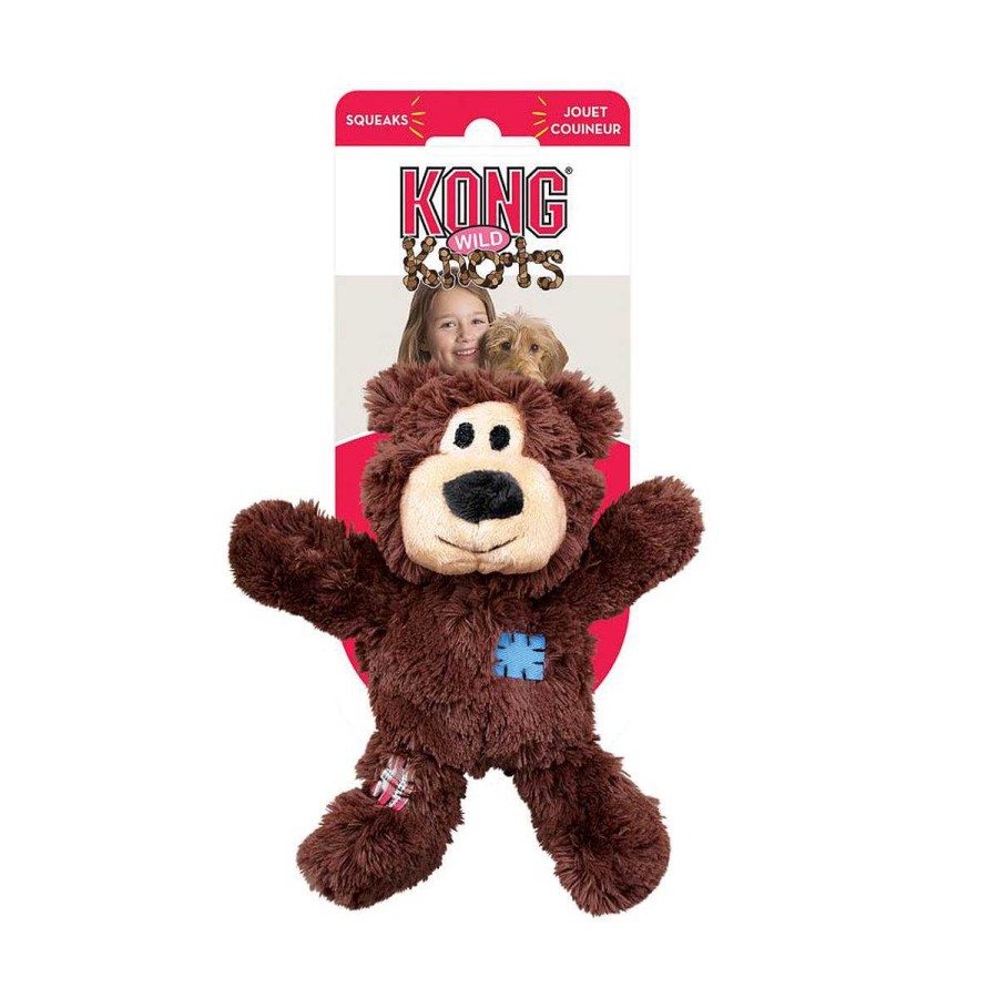 Perro Kong Peluches | Juguete Oso Wild Knots Kong