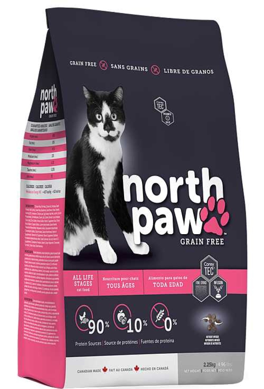 Gato North Paw Alimento Seco | Alimento Para Gato North Paw All Life Stages