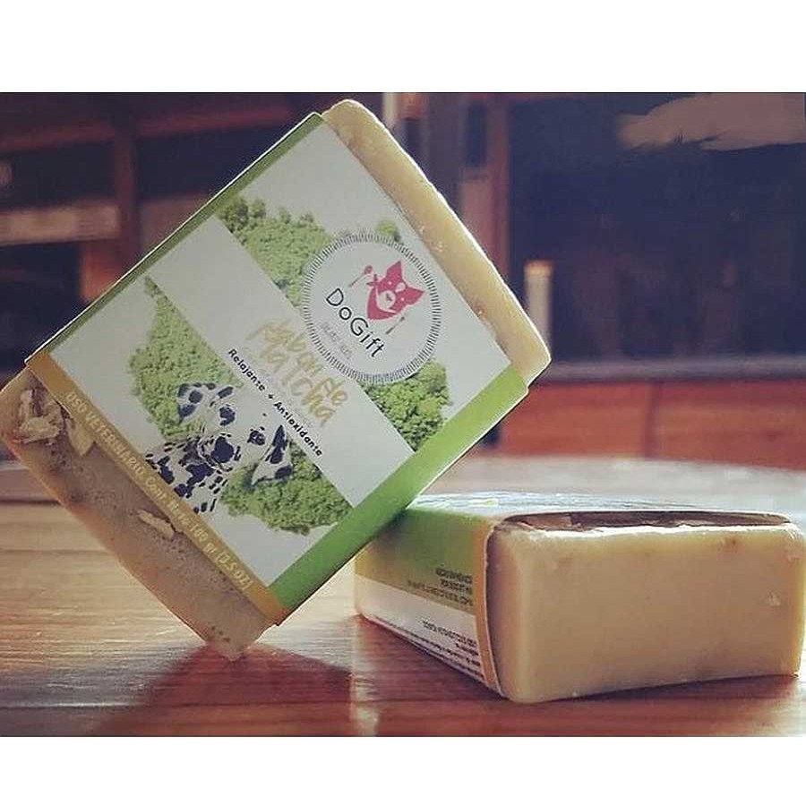 Perro Dogift Est Tica | Jab N Natural De Matcha Dogift