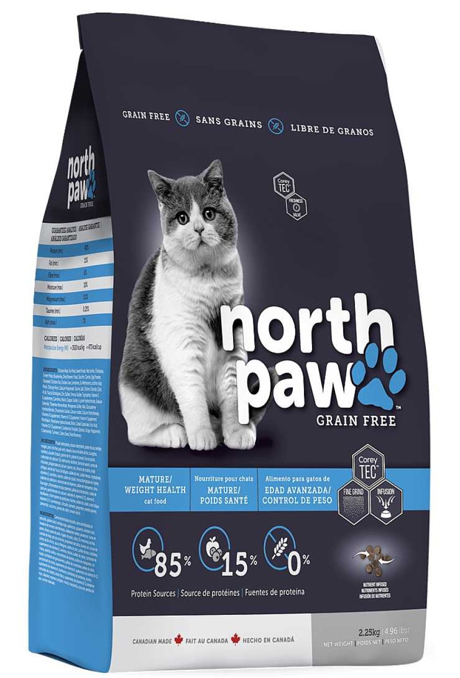 Gato North Paw Alimento Seco | Alimento Para Gato North Paw Mature Weight