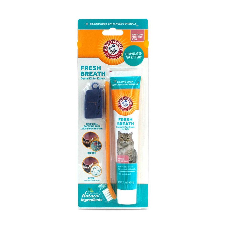 Perro Arm and Hammer Salud Dental | Kit Pasta Dental Para Gato Elimina Sarro Arm And Hammer