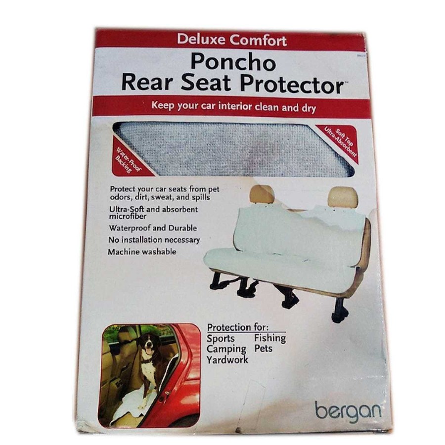 Perro Bergan Tapetes | Protector De Asiento Trasero Poncho Bergan