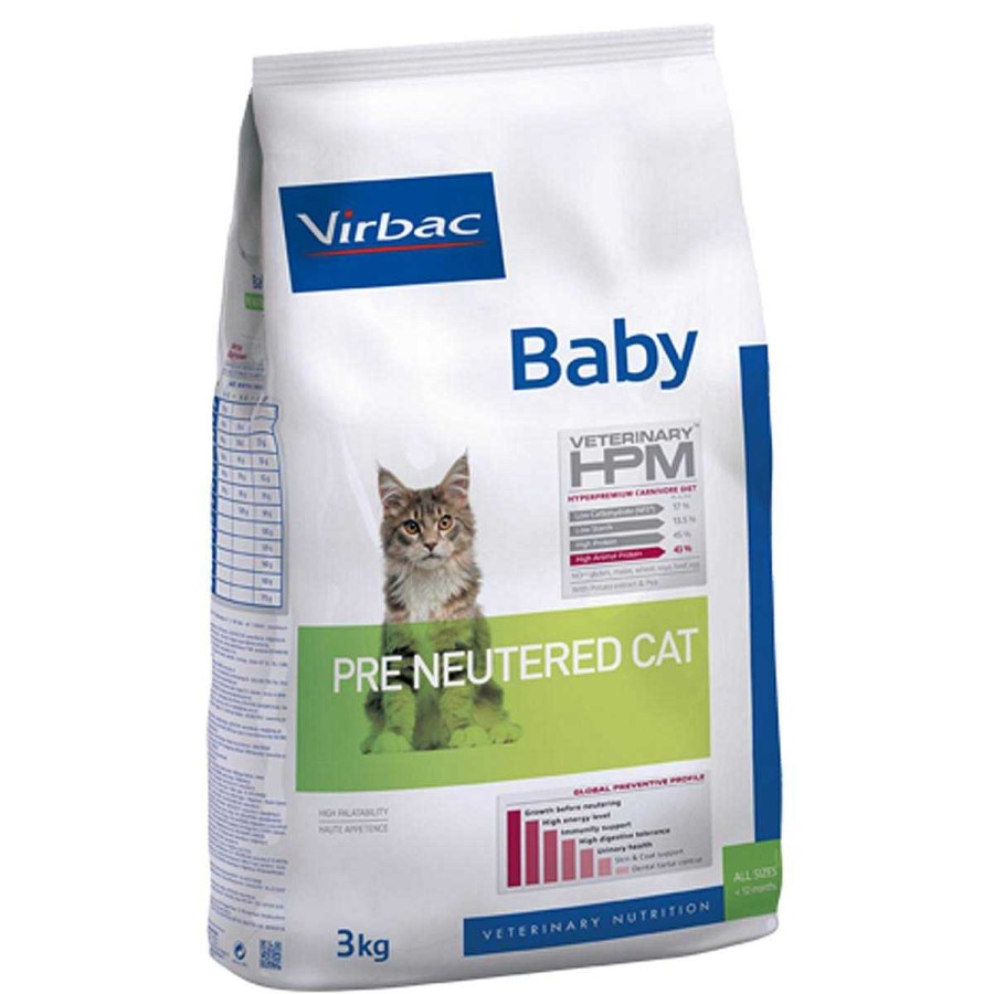 Gato Virbac Alimento Seco | Alimento Para Gatito Virbac Baby Pre Neutered