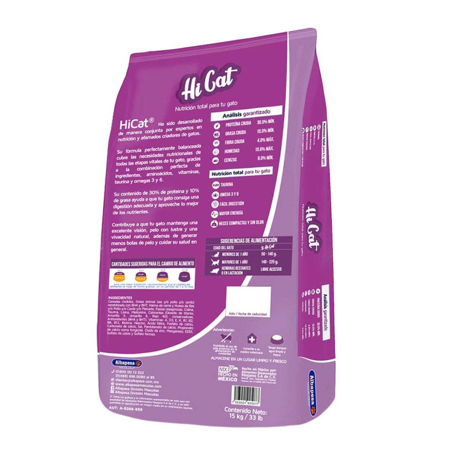 Gato Hi Cat Alimento Seco | Alimento Para Gato Adulto Hi Cat