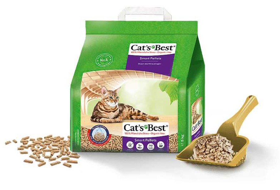 Gato Cat´s Best Limpieza | Arena Cat´S Best Nature Gold Smart Pellets