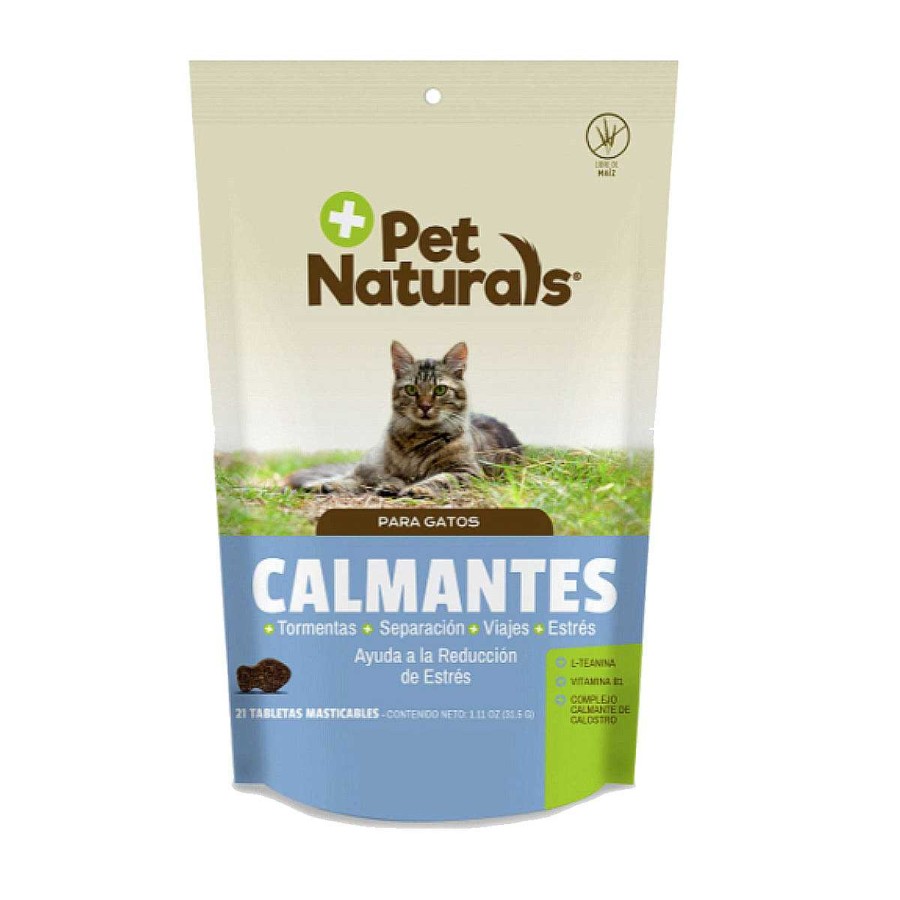 Gato Pet Naturals Cuidados | Tabletas Petnaturals Calming Para Gatos