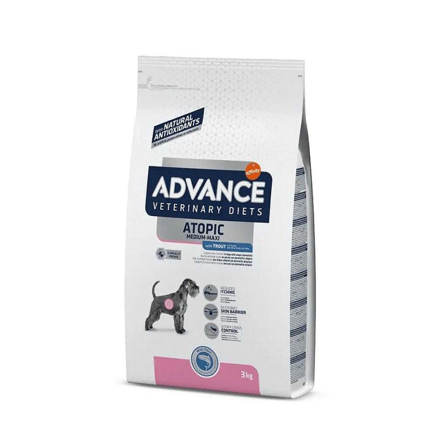 Perro Advance Alimento Seco | Adulto Atopic Medium Maxi Para Perro Con Dermatitis At Pica