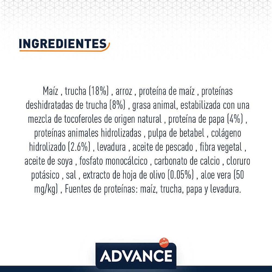 Perro Advance Alimento Seco | Adulto Sensitive Mini Nica Prote Na De Salm N