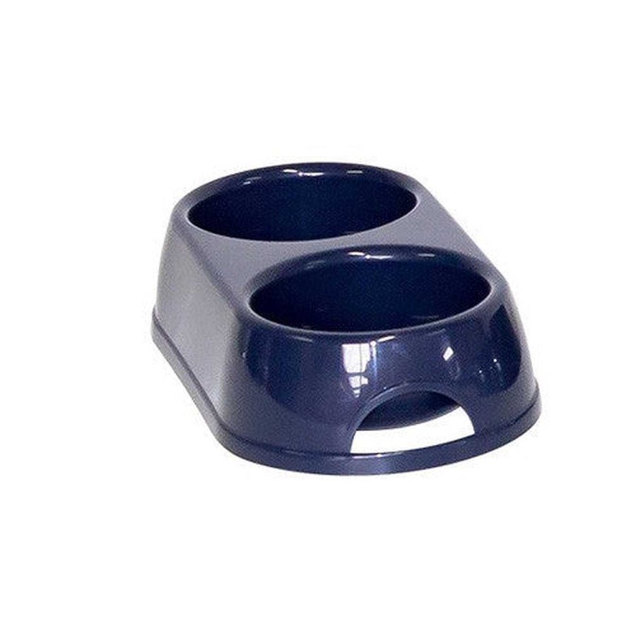 Perro Moderna Platos Y Bebederos | Plato De Pl Stico Para Perro Y Gato Duplex Eco Bowls