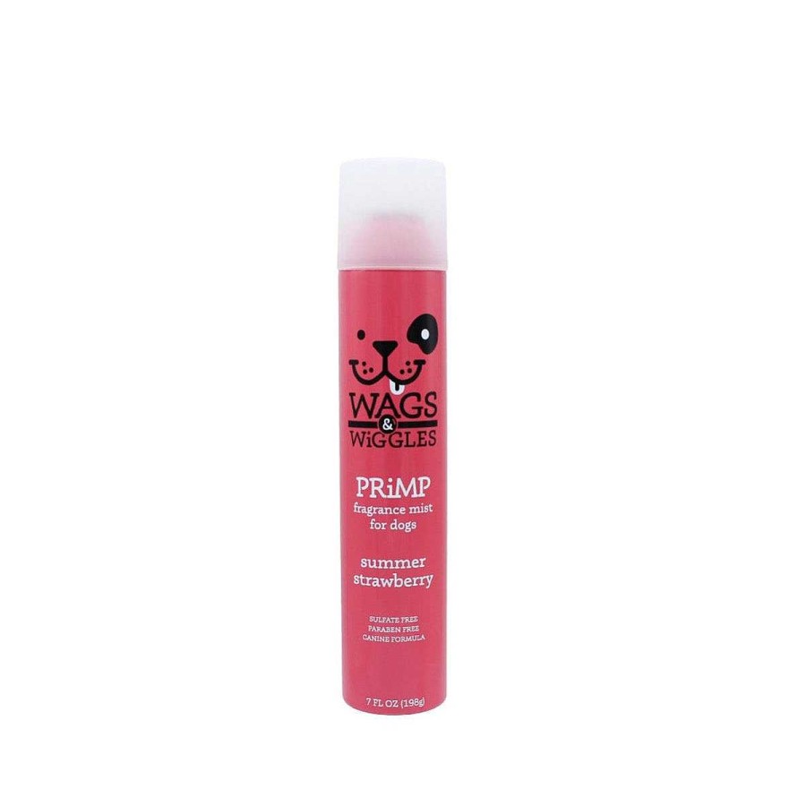 Perro Wags & Wiggles Est Tica | Spray De Fragancia Aroma A Fresa Para Perro Wags & Wiggles