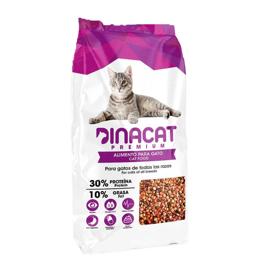 Gato Dina Vet Alimento Seco | Alimento Para Gato Adulto Y Gatito Dina Cat Premium