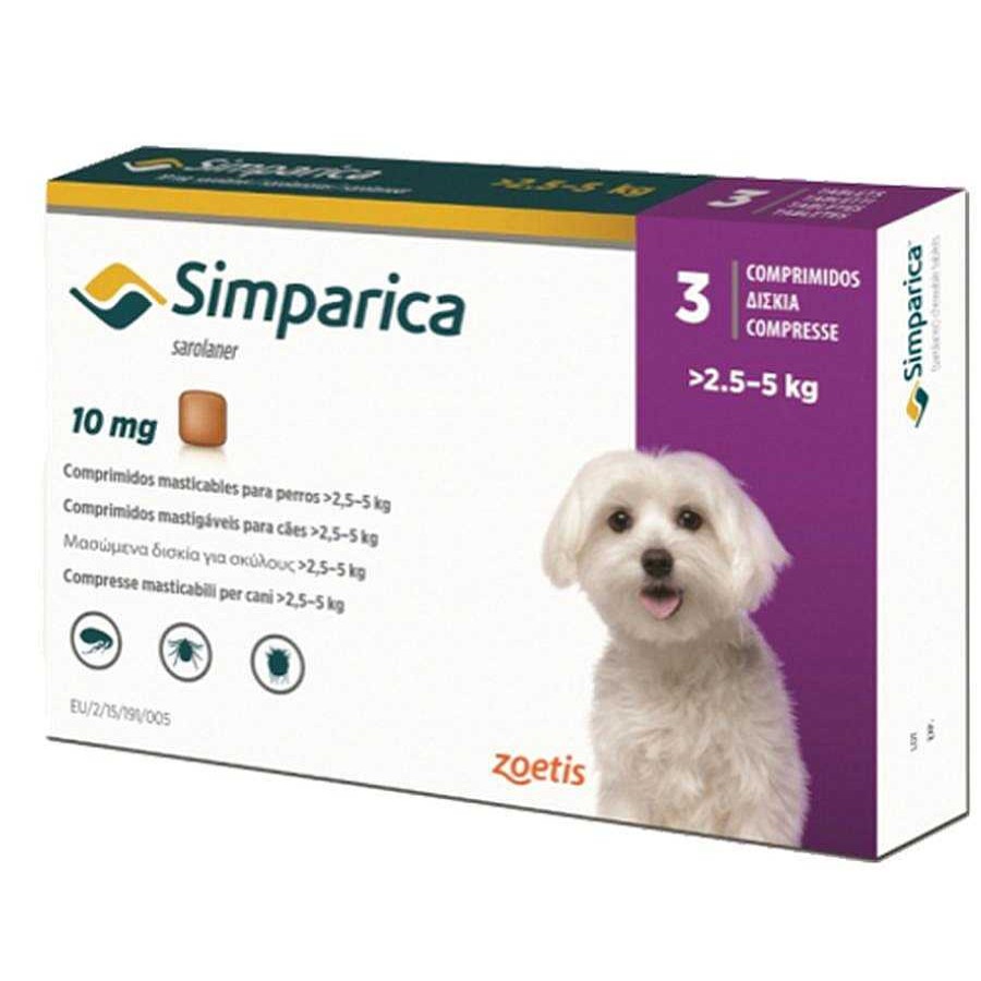 Perro Zoetis Antipulgas Y Desparasitantes | Antipulgas Para Perro Simparica Zoetis