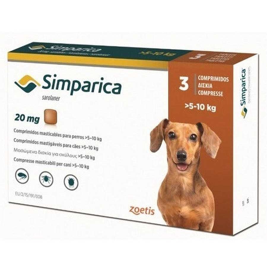 Perro Zoetis Antipulgas Y Desparasitantes | Antipulgas Para Perro Simparica Zoetis