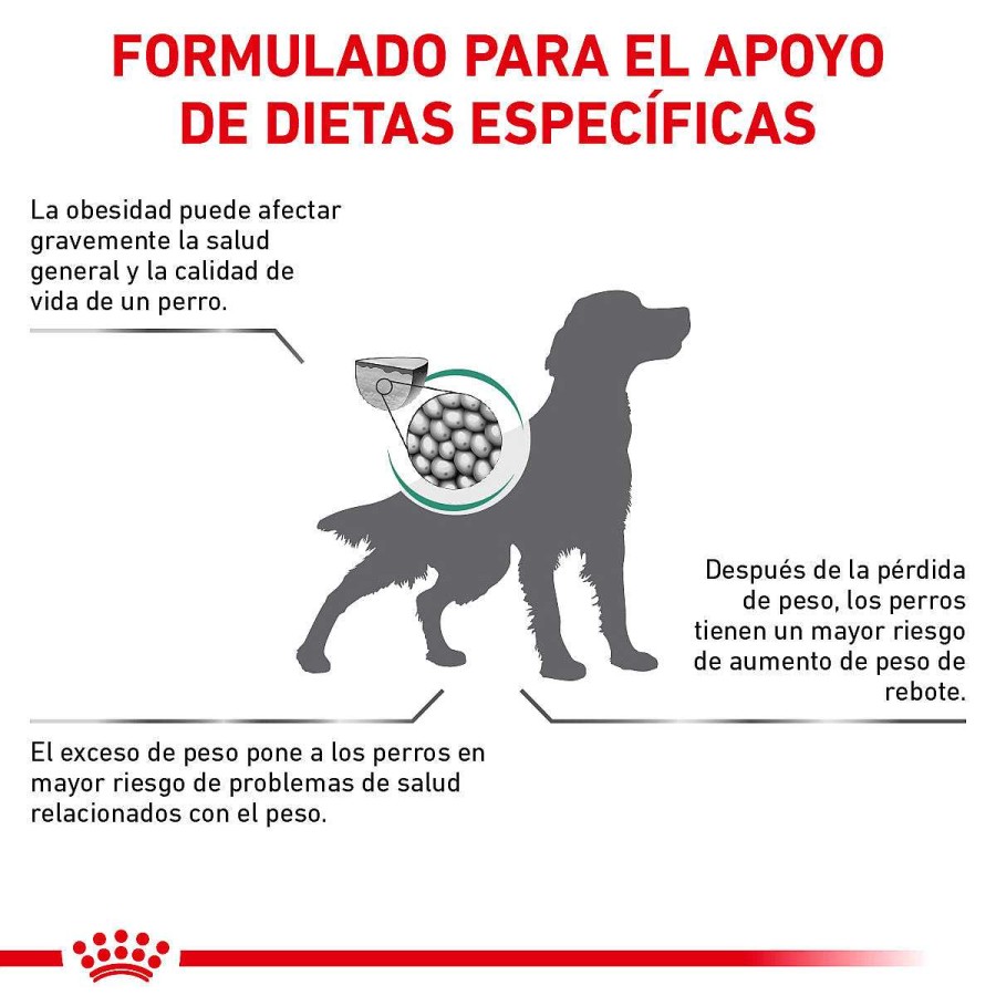 Perro Royal Canin VET Alimento Seco | Alimento Para Perro Adulto Royal Canin Vet Satiety Support