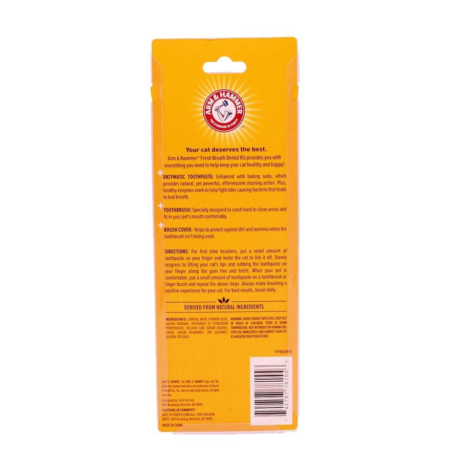 Perro Arm and Hammer Salud Dental | Kit Pasta Dental Para Gato Elimina Sarro Arm And Hammer