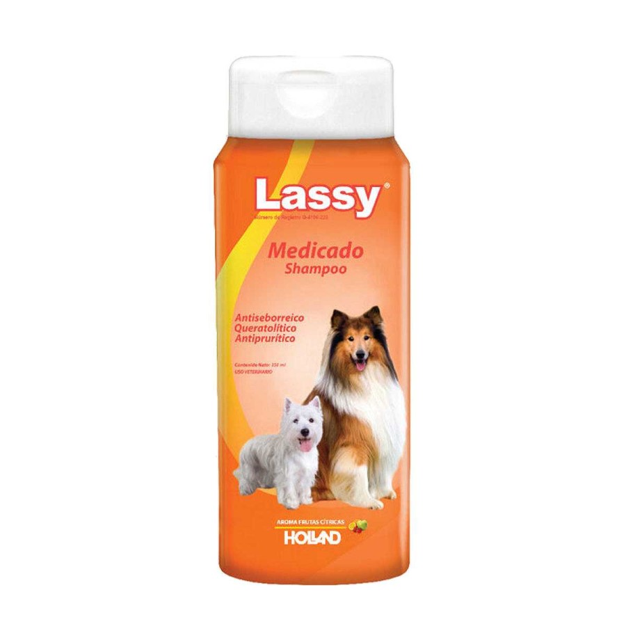 Perro Holland Est Tica | Shampoo Medicado Lassy Holland 350 Ml