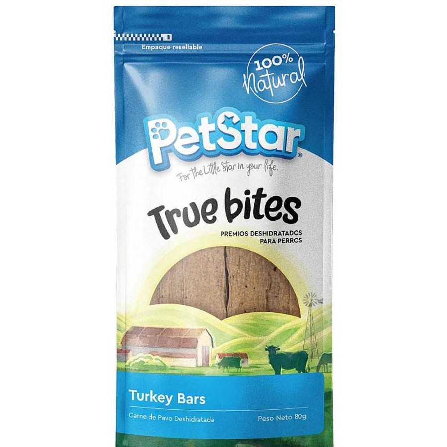 Perro Petstar Naturales | Premios Turkey Bars True Bites