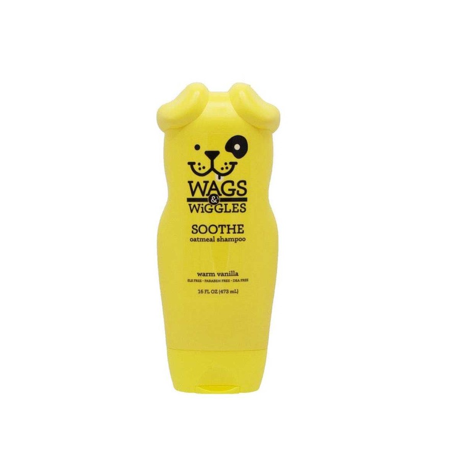 Perro Wags & Wiggles Est Tica | Shampoo De Avena Natural Para Humectar El Pelaje Seco Para Perro Wags & Wiggles