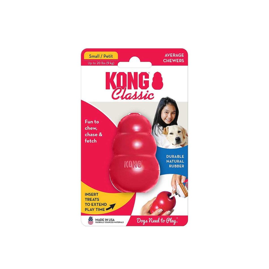 Perro Kong Pelotas | Juguete Kong Cl Sico Para Razas Peque As