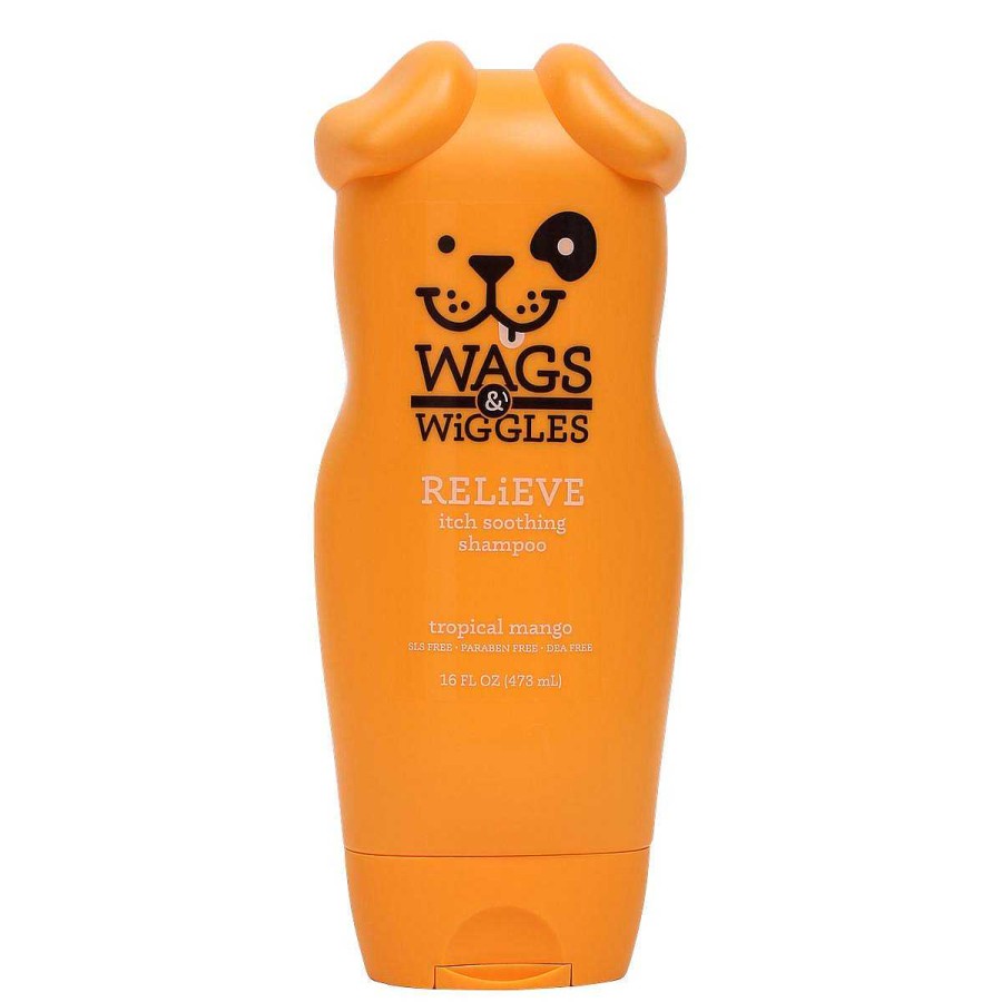 Perro Wags & Wiggles Est Tica | Shampoo Contra La Picaz N Y El Rascado Para Perro Wags & Wiggles