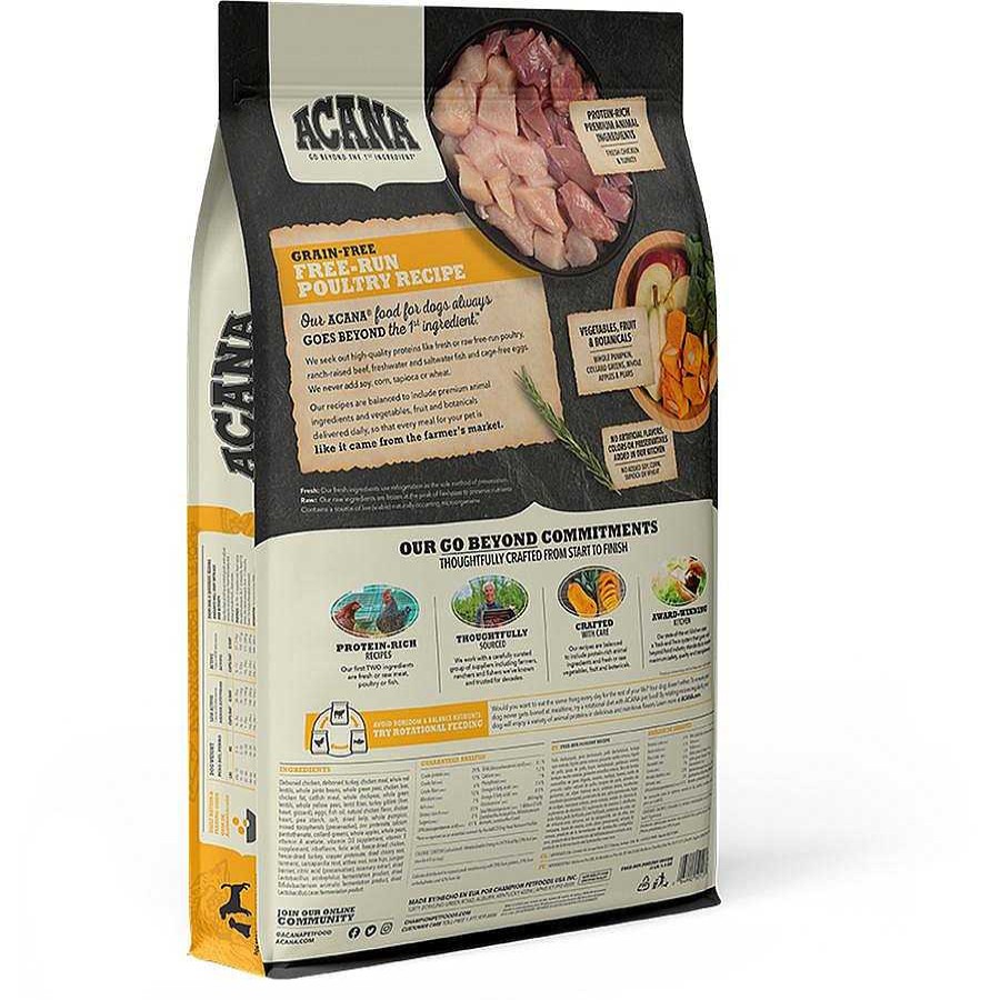 Perro Acana Alimento Seco | Alimento Para Perro Adulto Todas Las Razas Acana Heritage Free Run Poultry