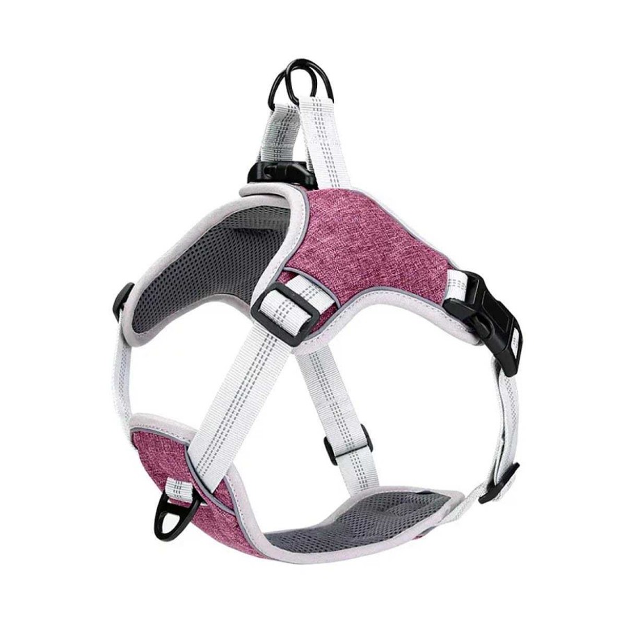 Perro Bad Bone Collares Y Correas | Pechera Step In Harness Reflectivo Bad Bone