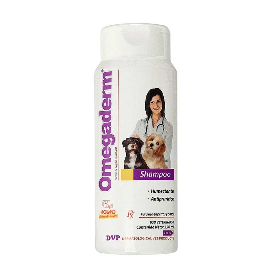 Perro Holland Est Tica | Shampoo Omegaderm Holland 350 Ml