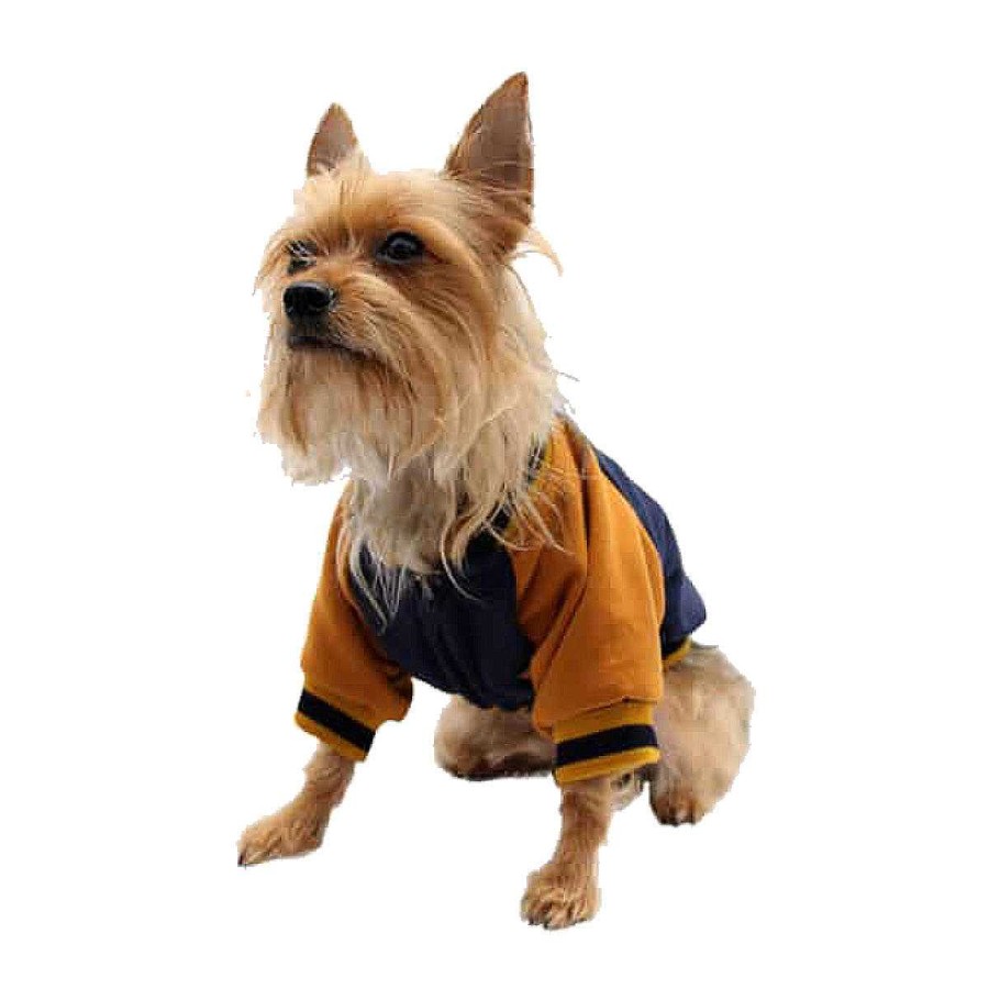 Perro Pet Pals Boutique Ropa | Chamarra Universitaria Para Perro Pet Pals Azul