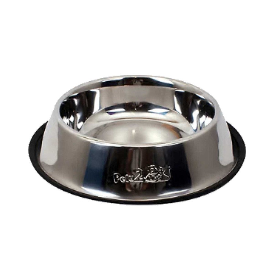 Perro Pelu2 Platos Y Bebederos | Plato De Acero Inoxidable Para Perro Pelu2