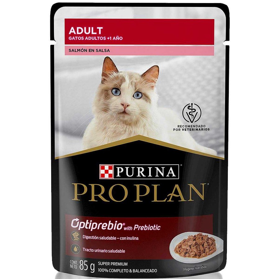 Gato Pro Plan Alimento H Medo | Alimento H Medo En Sobre Para Gato Adulto Purina Pro Plan Salm N En Salsa Caja Con 12 Piezas