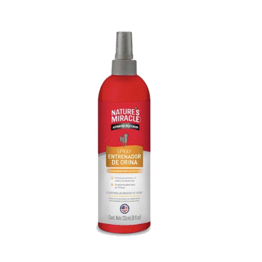 Perro Natures Miracle Limpieza | Atrayente Spray Entrenador De Orina Para Perro Natures Miracle