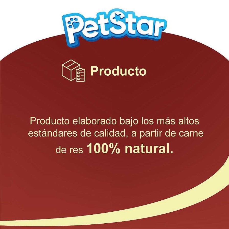 Perro Petstar Naturales | Premios Beefy Sticks True Bites