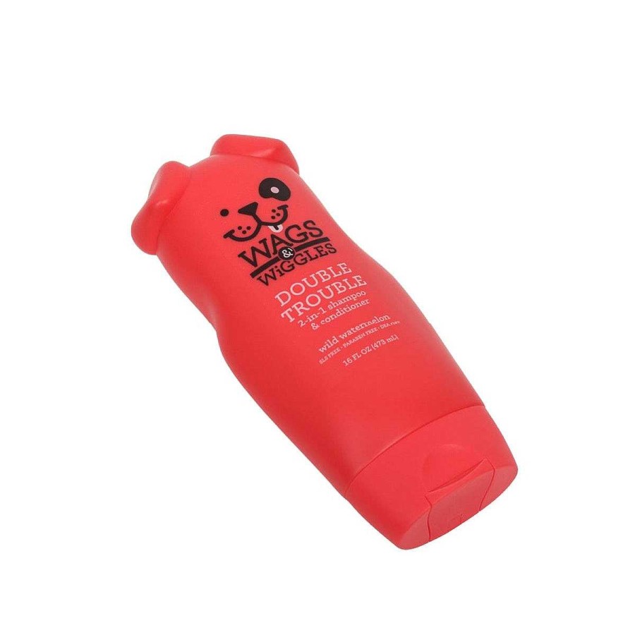 Perro Wags & Wiggles Est Tica | Shampoo Y Acondicionador 2 En 1 Para Perro Wags & Wiggles