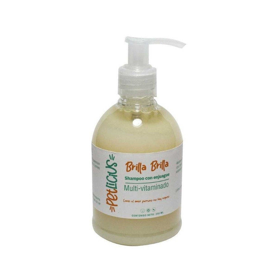 Perro Petlicius Est Tica | Shampoo Multi Vitaminado Brilla Brilla Petlicius