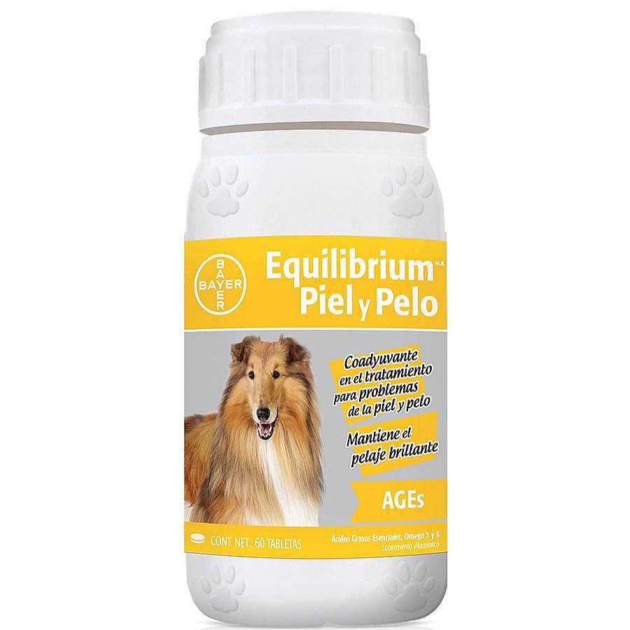 Perro Bayer Vitaminas | Equilibrium Ages Piel Y Pelo Bayer