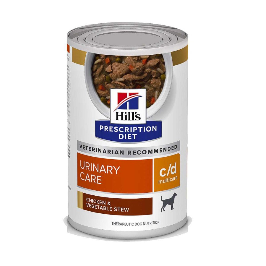 Perro Hill's Prescription Diet Alimento H Medo | Alimento H Medo En Lata Para Perro Adulto C/D Estofado De Pollo Y Vegetales Hill'S Prescription Diet 370 G (Individual)